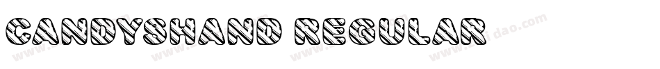 CandysHand Regular字体转换